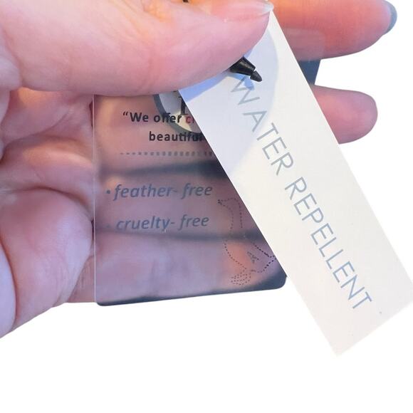 VIA SPIGA Women's Faux Fur Collar Puffer Jacket - Size XL - NWT - Picture 6 of 7